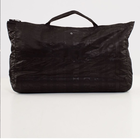 Lululemon Yogi Tote Discover Manifesto Embossed